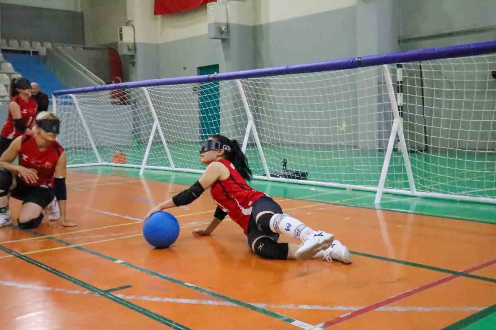 Goalball Kadınlar 1. Ligi’nde Kahramanmaraş Belediyespor’dan 4’te 4