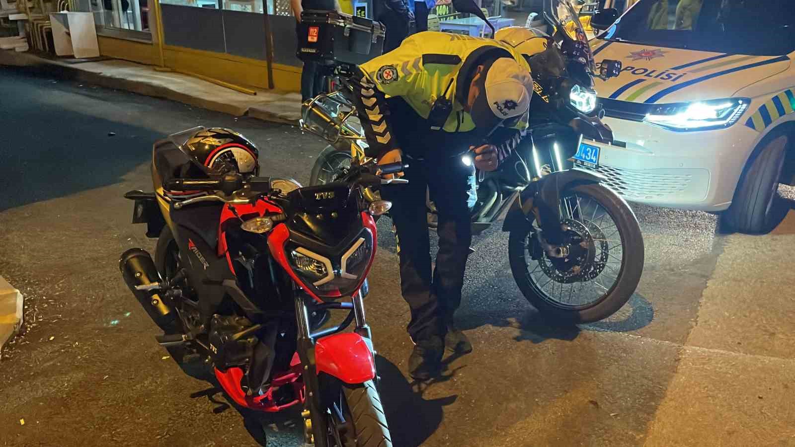 Karaman’da polisten kaçan motosikletliye 320 bin lira ceza: Kovalamaca anları kamerada